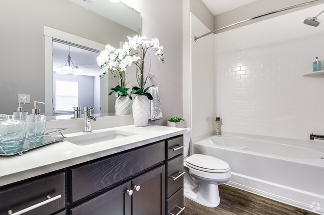 Renovated Apartment Bathroom - Cottonwood Reserve Rental