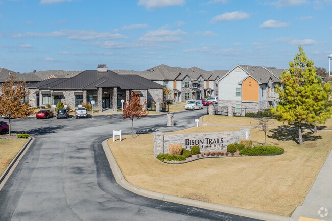 Entrance - Bison Trails Apartments