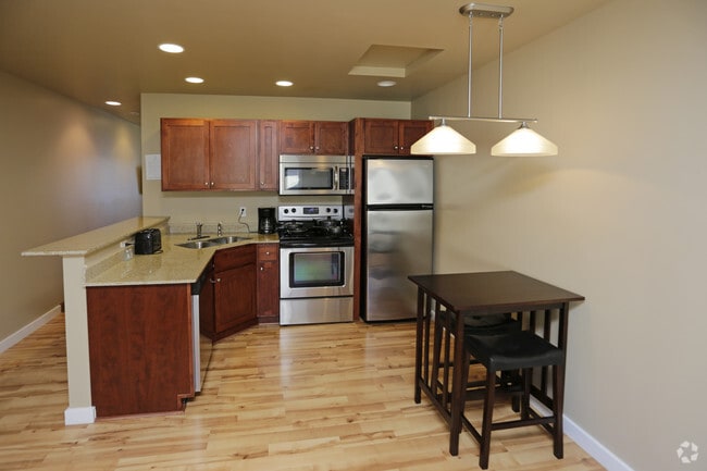 Cocina amueblada