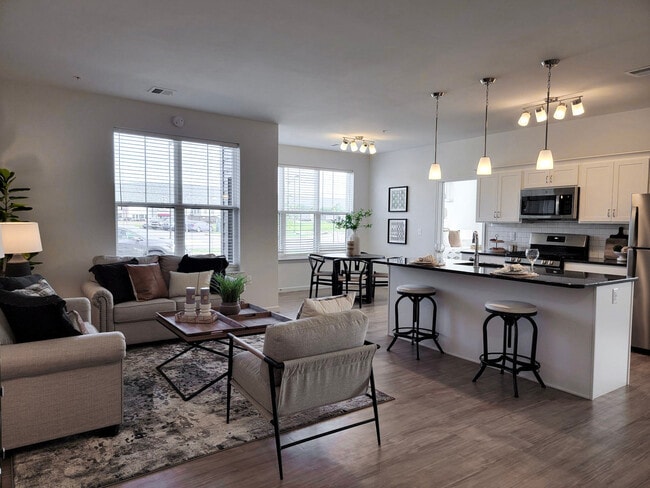 Plano de planta Legacy - Cocina y sala de estar - Union Summit