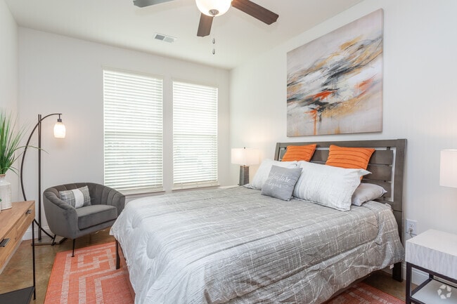 1BR, 1BA - 724SF A1C- Bedroom
