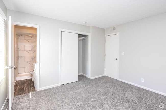 3BR, 2BA -1,032 SF - Bedroom