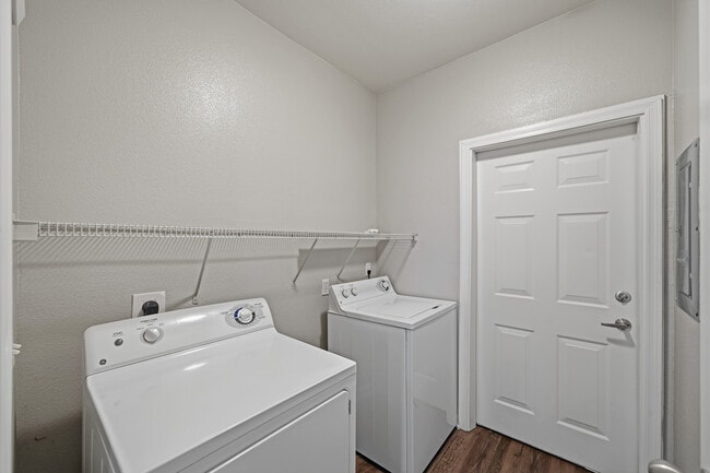 Convenience meets comfort with in-unit laundry.