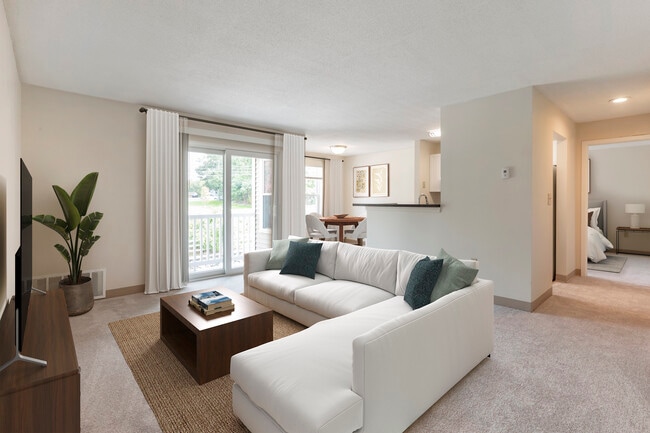 Classic Package I living room with carpet