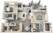 B2E- Select floor plan The Ashborough