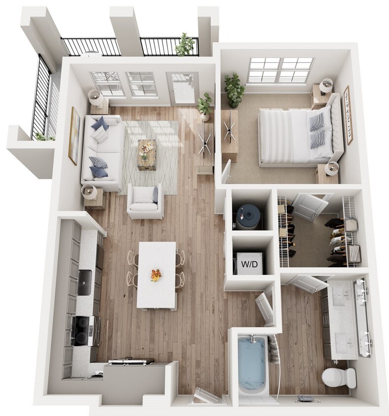 Floor Plan - The Burton V