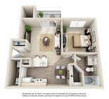 1 Bedroom | 1 Bath | 692 SF