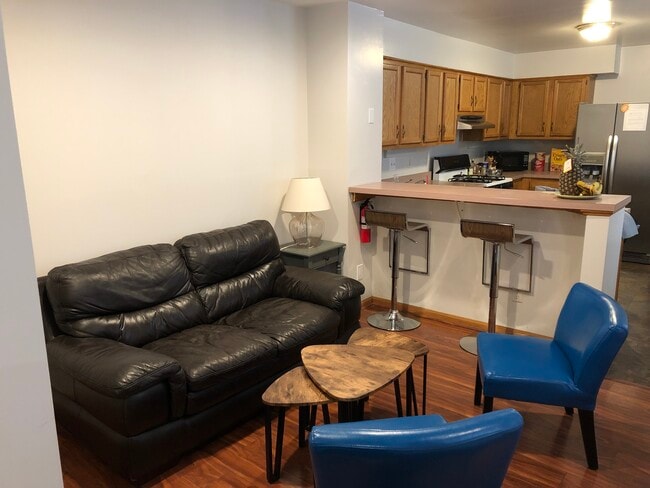 Living room - 505 North Washington Street Townhome