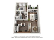 Plano de planta de Isla Town Center At Lakeside Village