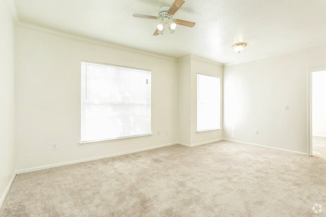 Living Room and Dining Room - Vickery Parc Apartments