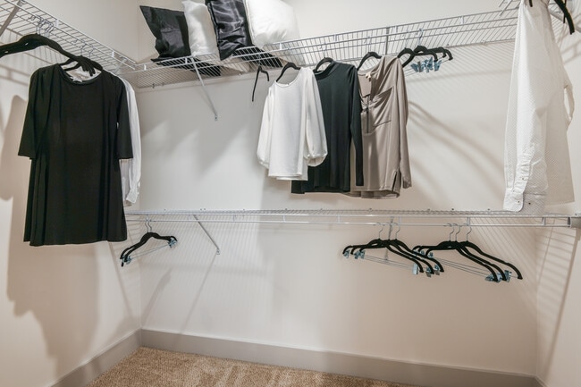 Walk-in closets built for style and function.