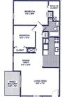 2BR/1BA