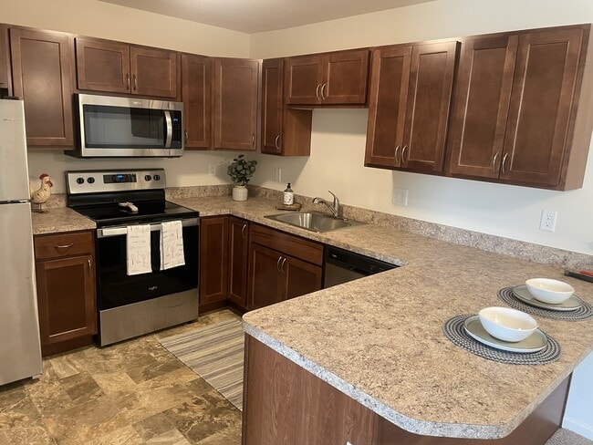 Kitchen - Lafayette Square Senior Apartments