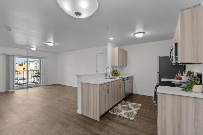 Sala de estar / Cocina - The Banks on Bradley