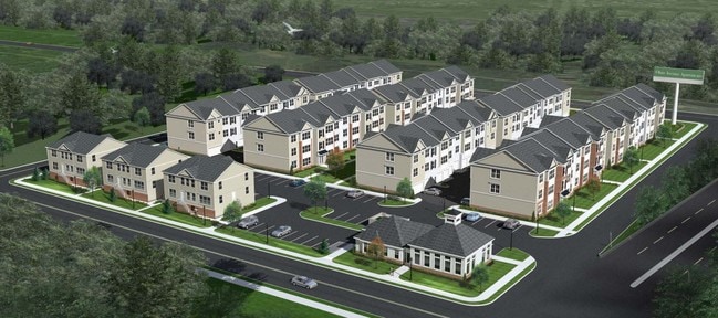 Building Exterior - The Village at Lambert Green (Ohio) Apartments