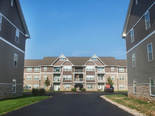 Water's Bend Apartments entrance - Water's Bend Apartments