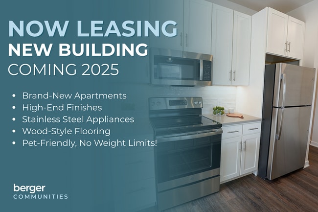 Now Leasing - New Building Coming 2025 - Dublin Village Apartments