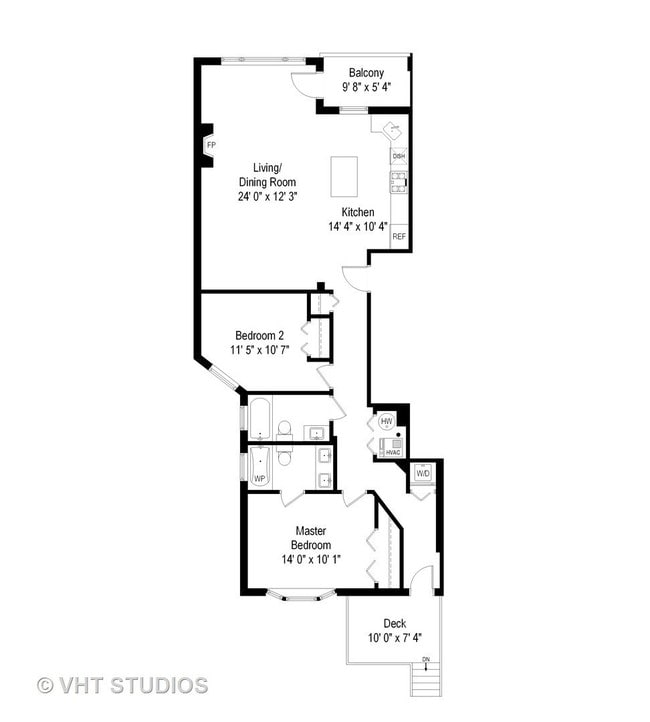 layout - 4847 S Vincennes Ave Unit 2