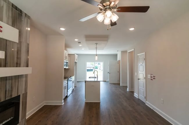 Photo - New Construction Modern Home With Open Floor Plan, Whte Cabintery and Primary Bedroom Suite