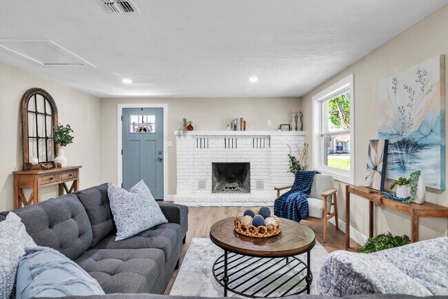A spacious 3-bedroom, 2-bath layout provides plenty of room for family and guests!