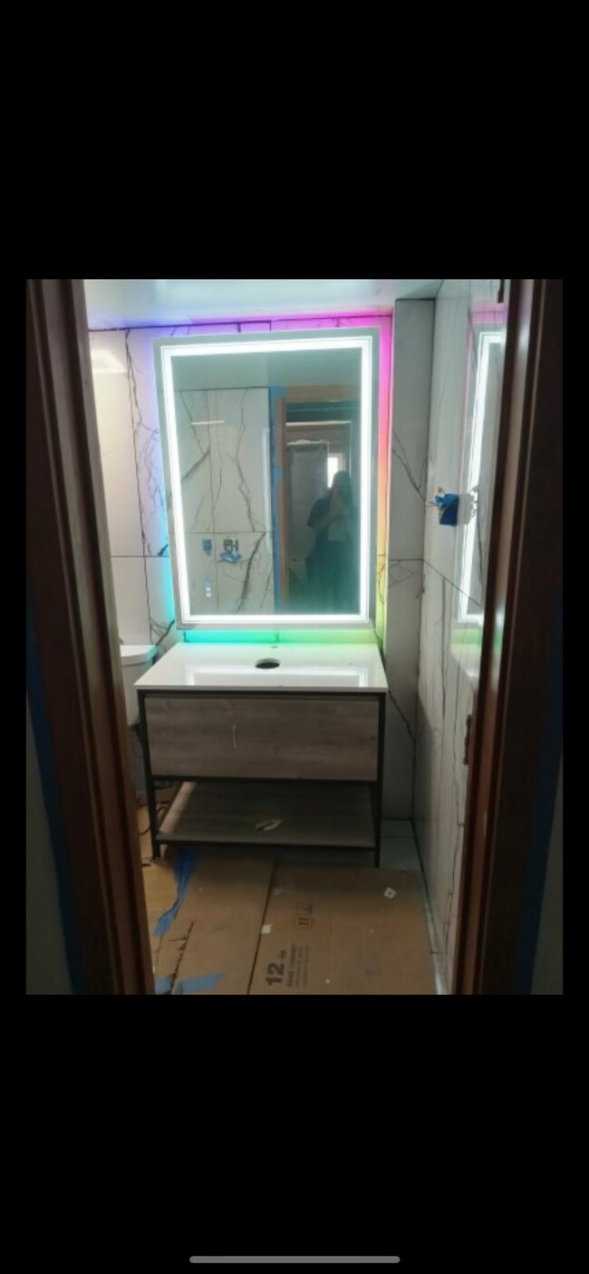 Bathroom under construction, but gives and idea... more pictures coming soon!!!!!! - 408 W Saint Clair Ave Unit 605 The Penthouse