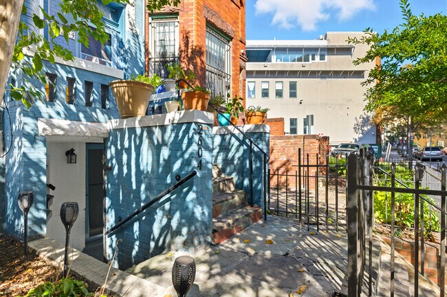 Stairway to apt. - 2604 Mozart Pl NW Unit 2