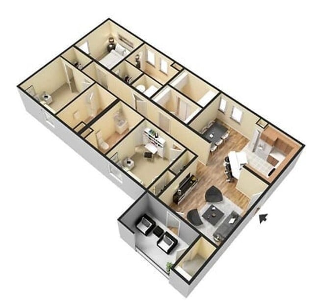 Photo - 3BD/3BA For Rent In Bluffs East Unit 307