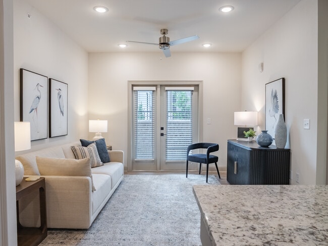 The Perdido: 1BR, 1BA- Living Room