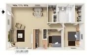Garden Two Bedroom