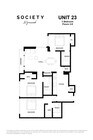 3 Bed - Unit 23 - Fl 3-8