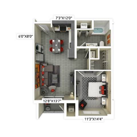 Floor Plan - A2-08
