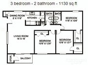 3 Bedroom 2 Bath
