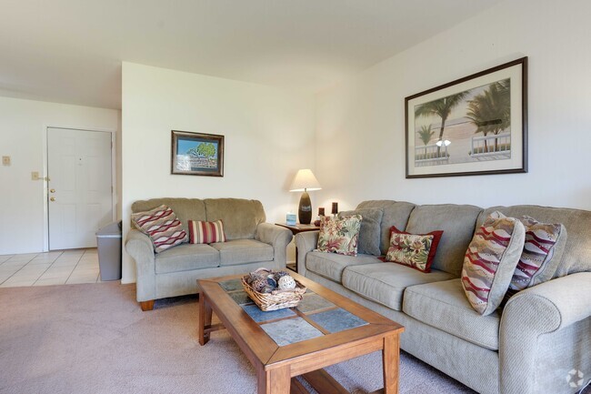 2BR, 1BA - Living Room