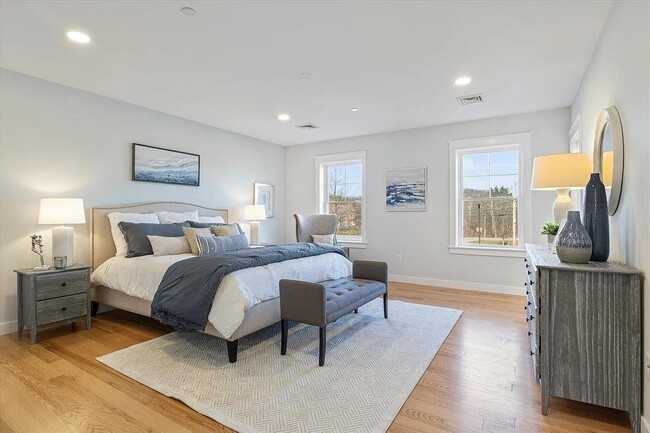 Master Bedroom with hard wood floors - 603 Portsmouth Ave Condo Unit 204