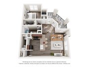 1x1 - 804 sq.ft.
