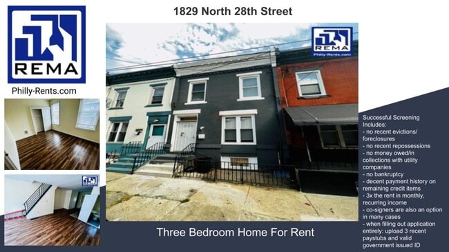 Building Photo - Renovated 3BR/1.5BA North Philly Home with Open Layout & Rear Yard