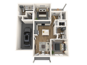 B1 floor plan Abrazo at Four Corners
