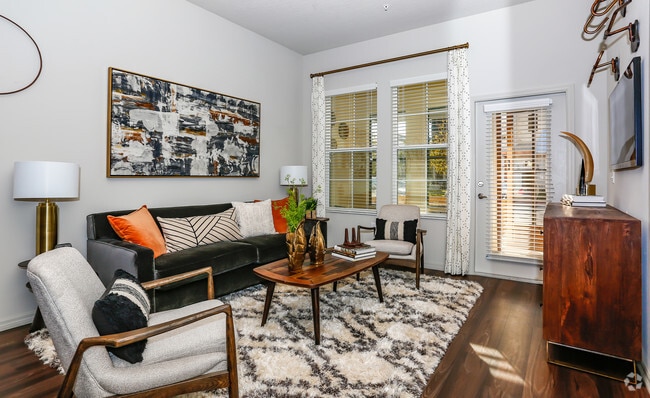 One Bedroom Model Living Room