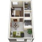 1 habitación/1 baño