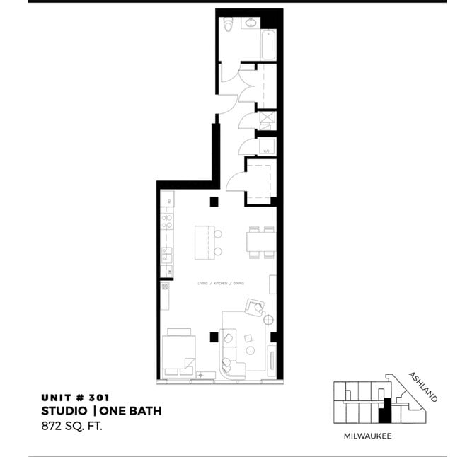 Photo - 1241 N Milwaukee Ave Unit 409