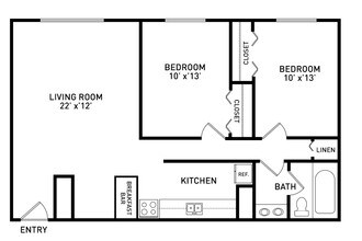 Cedar Village Apartments Off Campus Housing East Lansing Mi Beds 2