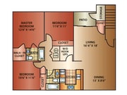 Elevated Santa Fe Floor Plan