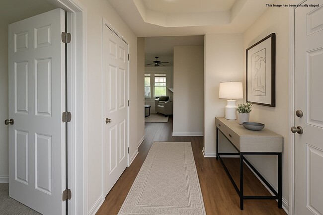 Hallway, 1st bedroom on left - 5300 Harbour Pointe Blvd Unit 305J