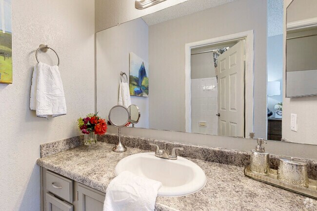 Main Bathroom - 2BR, 2BA - 965SF