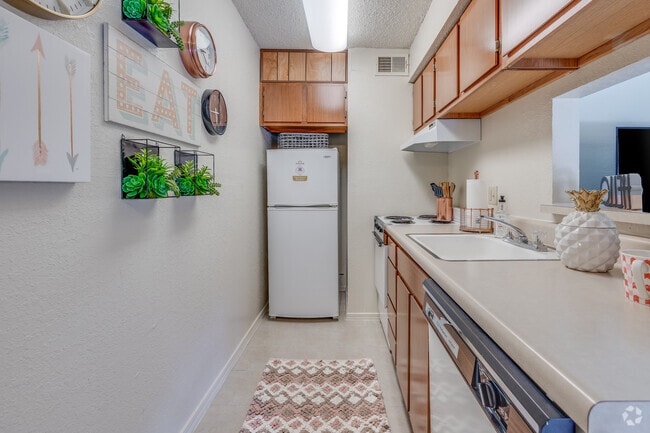 Studio - 1BA - 500SF - Kitchen