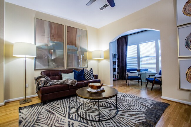 Spacious Living Rooms