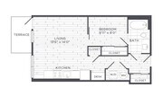 Sonnet - Urban One Bedroom - 1 Beds - 1 Baths - 542 Sq. ft.