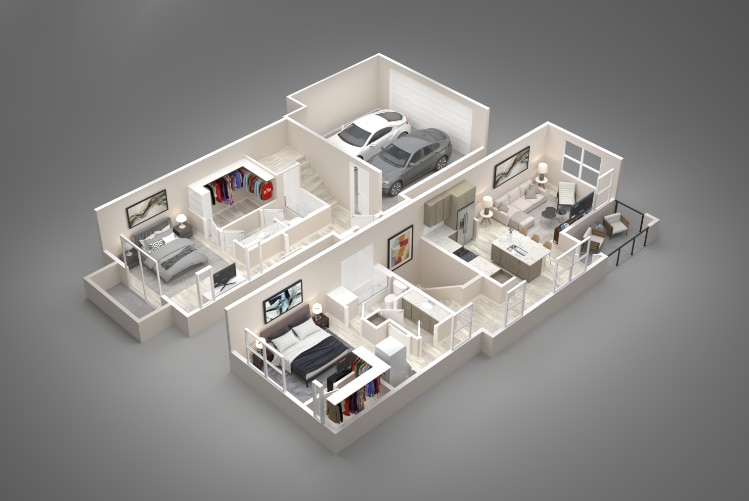 Willow.png - 2 Bed/2 Bath