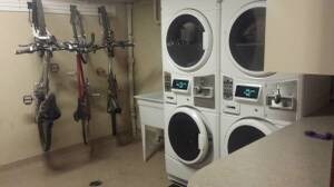 Laundry Facilities and Bike Parking - 1605 St Paul St Unit 1