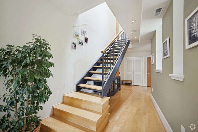 Staircase to the Second Level - 2914 11th St NW Unit #205 Rental
